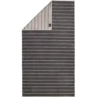 Cawö Serviette de douche anthracite / gris clair