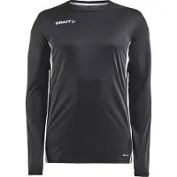 Craft T-shirt de Tennis Craft Men Pro Control Impact LS Tee M Black White-L