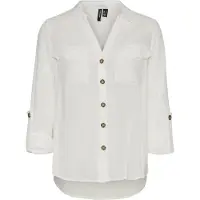 Vero Moda Chemisier 'Bumpy' blanc