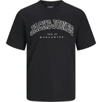 Jack & Jones T-shirt à Manches Courtes Caleb Varsity Plus Size