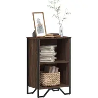 vidaXL Bibliothèque chêne marron 50x31x74,5 cm bois d'ingénierie