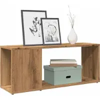 vidaXL Armoire TV Artisan-Chêne 80x24x32 cm Bois composite