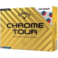 Callaway Chrome Tour White TruTrack Balles de golf