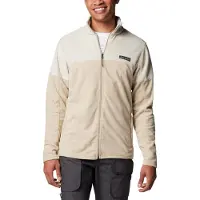 Columbia Basin Trail Iii Full Zip Fleece Beige S Homme