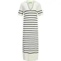 Jack & Jones Layla Comfy Jjxx Short Sleeve Midi Dress Beige L Femme