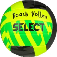 Select Beach Volleyball V24 - jaune vert noir, taille:4