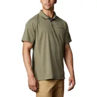 Columbia Polo Columbia Polo Columbia Utilizer manga corta verde oliva pour Homme
