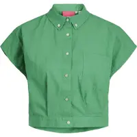 Jack & Jones Penny Jjxx Short Sleeve Shirt Vert XL Femme