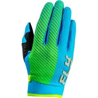 FLY Racing F-16 Off-road Gloves Bleu L Enfants