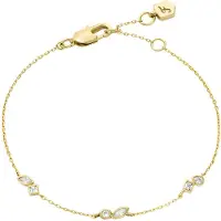 Fossil Bracelet 'Ellis' or / transparent