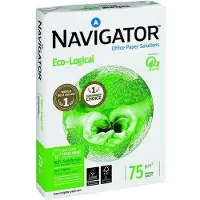 Navigator Papier à copier Eco-Logical DIN A4 75 g/qm 2.500 feuilles Maxi-Box (A4, 2500 feuilles, 75 g/m²)