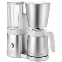 Zwilling Enfinigy Cafetière filtre avec verseuse isotherme argent 1.25l, Cafetières à filtre, Argent, Blanc