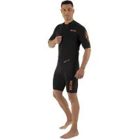 Seac Sub Liberty 3.5 Mm Short Sleeve Shorty Noir L Homme