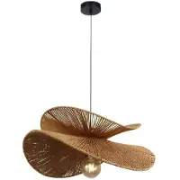 Toolight Lampe APP1828-1CP Black Brown