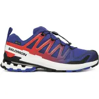 Salomon - Chaussures de trail en GORE-TEX - XA Pro 3D V9 GTX Equipe Surf W/Fir - Taille 44 2/3 - Bleu