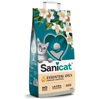 Sanicat Essential Oils Ultra Clumping White Jasmine litière pour chat