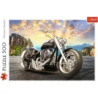 Trefl CREFL PUZZLE 500 Moto noire 37384