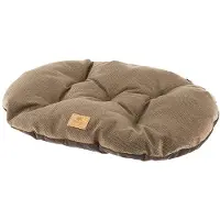 Ferplast Stuart Coussin Double-Face Tweed Velours Doux Lavable Pour Chien Chat Marron 78 8 1 Unité