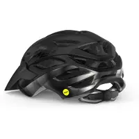 Met casque cycliste Veleno Mips , noir - mat brillant, S
