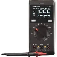 Voltcraft VC131 Multimètre portable numérique CAT III 600 V Affichage (Counts) : 2000