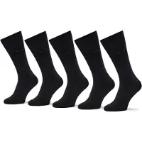 BOSS Lot de cinq paires de chaussettes mi-mollet