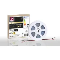 Paulmann Bandeau lumineux à LED PAUL (Blanc chaud, 500 cm, Intérieur)
