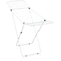Leifheit 81539 Classic 200 Easy Séchoir à linge blanc bleu