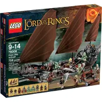 LEGO Le Seigneur des Anneaux - L'embuscade du bateau pirate - 79008