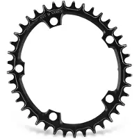 Garbaruk 5-bolt 130 Bcd Oval Chainring Argenté 44t