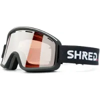 Shred Monocle Ski Goggles Noir Low Light Silver Mirror/CAT1