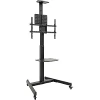 TooQ Fs1184m-b Tv Stand Argenté