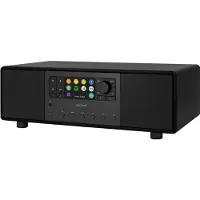 Sonoro Primus (DAB+ DAB, Radio Internet, Bluetooth, Fréquence radio (RF)), Radio, Noir