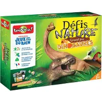 Bioviva Jeu de société Le grand jeu Défis Nature Dinosaures