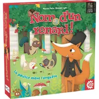 Game Factory Jeu Enfants Nom D'un Renard - La Poulice Mène L'enquête