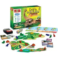 Bioviva Jeu de société Le grand jeu Défis Nature Dinosaures