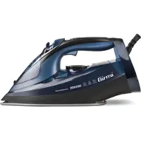 Girmi ST62 Fer à repasser à sec ou à vapeur Semelle en acier inoxydable 2800 W Noir, Violet