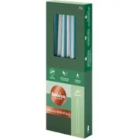 Bolsius Bougies gothiques 245/24 4X bleu métallique (4 pcs)