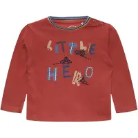 s.Oliver T-Shirt mélange de couleurs / rouge rubis