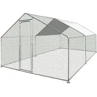Zipper Enclos extérieur pour animaux - 3m x 4m x 2,5m