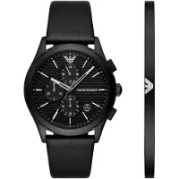 Giorgio Armani Chronographe Emporio Collection Noir - homme