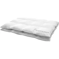 HANSKRUCHEN GmbH HANSKRUCHEN couette en duvet 155x220 cm extra chaude 100% duvet lavable pour personnes allergiques couette d'hiver respirante blanche