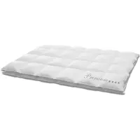HANSKRUCHEN GmbH HANSKRUCHEN couette en duvet 200x200 cm légère 100% duvet lavable pour personnes allergiques respirante à caissons blanche