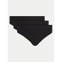 DKNY Litewear Cut Anywhere Hipster Panties 3 Units Noir S Femme