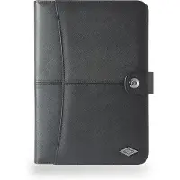Wedo Organiseur Accento noir A4 (Apple iPad 2025 (11e génération)), Étui pour tablette, Noir