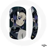 CAPACHEAP Souris Sans Fil Shinobu Kocho Demon Slayer Anime