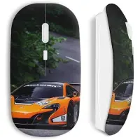 CAPACHEAP Souris Sans Fil Mclaren 650s Gt3 Voiture