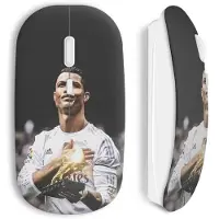 CAPACHEAP Souris Sans Fil Sport Cristiano Ronaldo Football