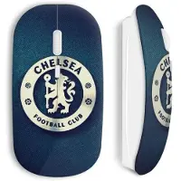 CAPACHEAP Souris Sans Fil Chelsea Fc Football Blue