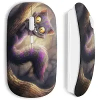 CAPACHEAP Souris Sans Fil Cute Cat Monster Manga