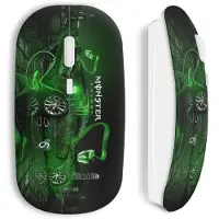 CAPACHEAP Souris Sans Fil Monster Energy wrap